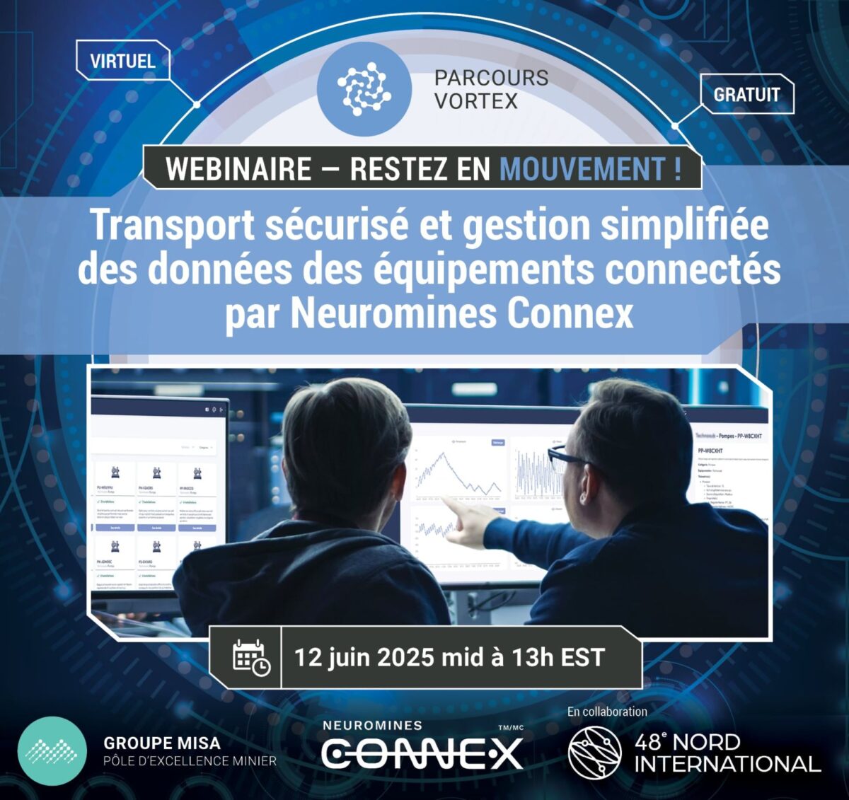 Restez en mouvement – Transport sécurisé et gestion simplifiée des données des équipements connectés par Neuromines Connex