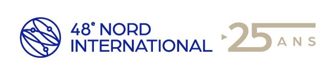 Logo du 25e anniversaire de 48e Nord International